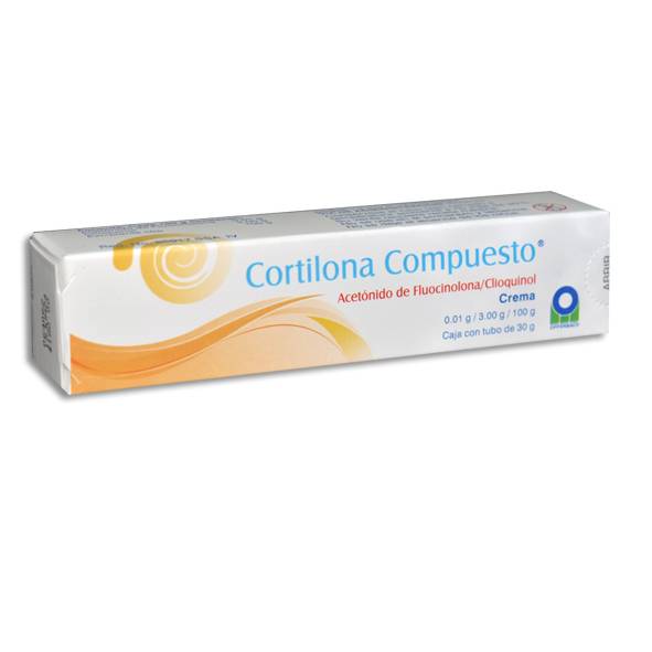 Cortilona compuesto 0.01 g/3.00g/100 g, 30 g
