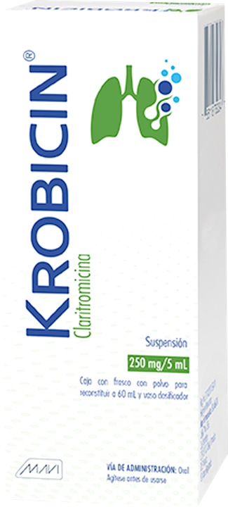 Krobicin 250mg/5 ml Suspensión