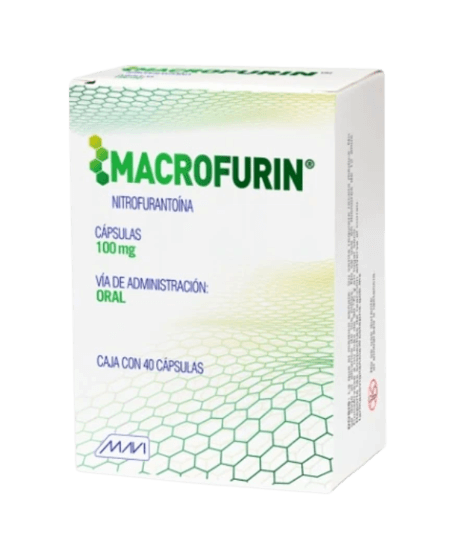 Macrofurin 100 mg 40 Cápsulas