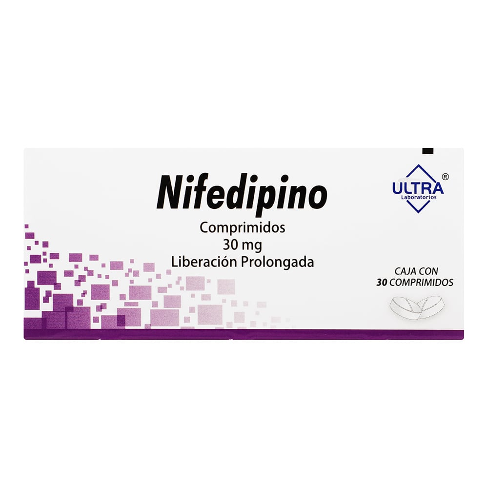Nifedipino 30mg 30 Comp