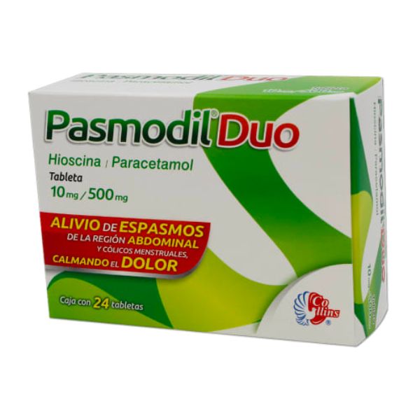 Pasmodil Duo 10mg /500mg 24 tab