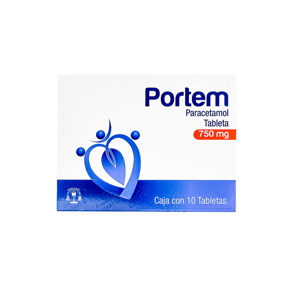 Portem 750mg 10 Tab
