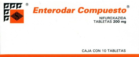 Enterodar Compuesto  200mg 10 Tab