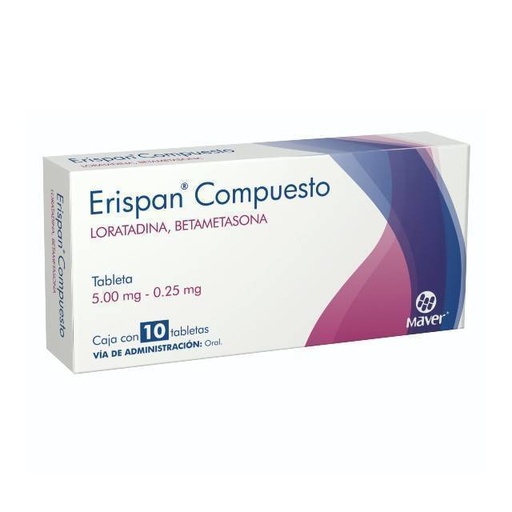 Erispan Compuesto 10 Tab