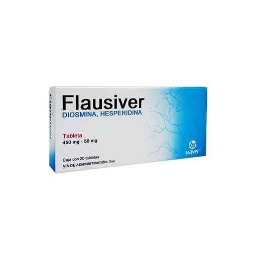 Flausiver 450/50 mg 20 tab