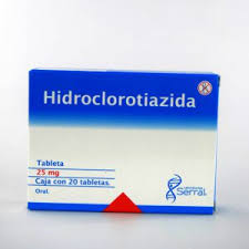 Hidroclorotiazida 25mg 20 Tab