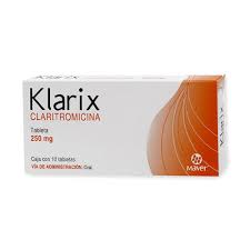 Klarix 250mg 10 tab 