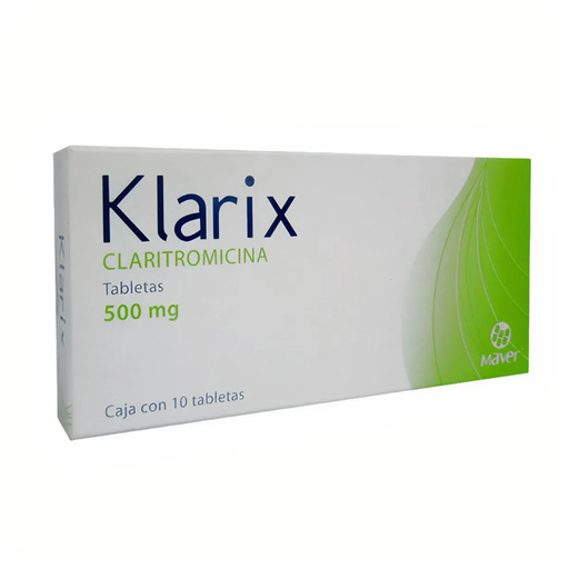 Klarix 500mg 10 tab 