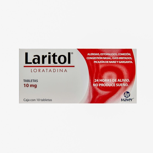 Laritol 10mg Tabletas