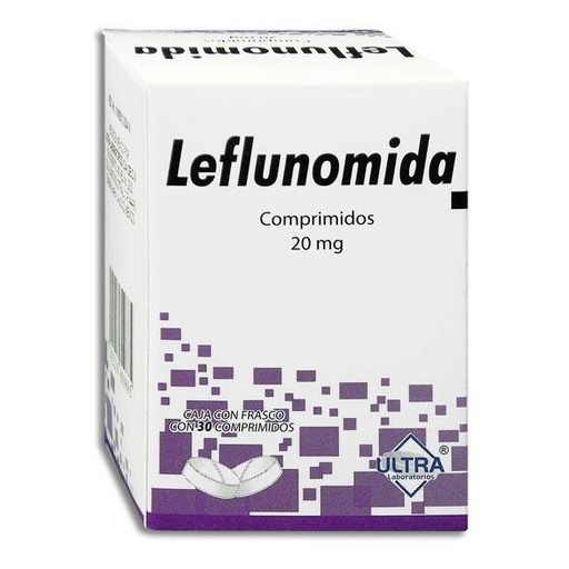 Leflunomida 20mg 30 Tab