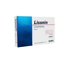 Lisonin 300mg 6 amp Inyectable