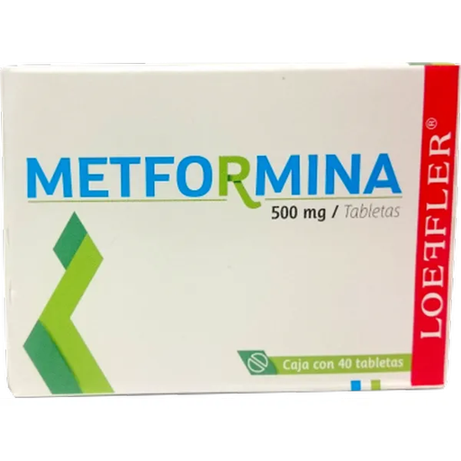 Metformina 500mg 40 Tab