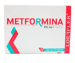 Metformina 850mg 30 Tab