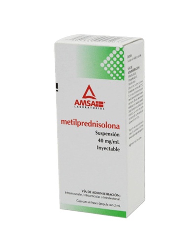 Acetato de Metilpredinisolona 40mg/ml 1ml