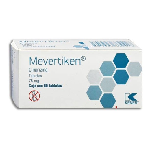 Mevertiken 75 mg, 60 tab