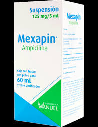 Mexapin 125 mg/5mg Suspensión 60ml 