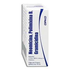 [6/2] Neomicina/Polimixina B/Gramicidina 15 ml