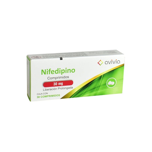Nifedipino 30mg 30 Comp