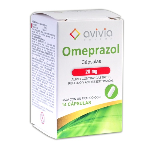 Omeprazol 20 mg 14 cap