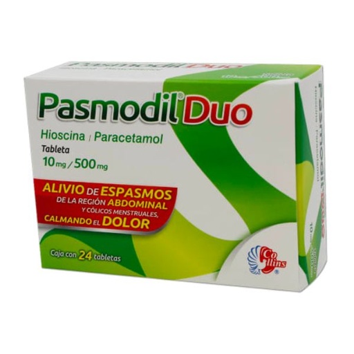 Pasmodil Duo 10mg /500mg 24 tab