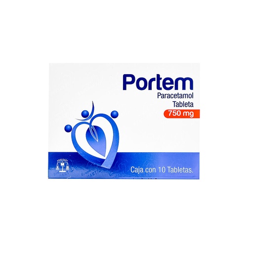Portem 750mg 10 Tab