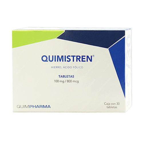 Quimistren 100mg/800mcg 30 Tab