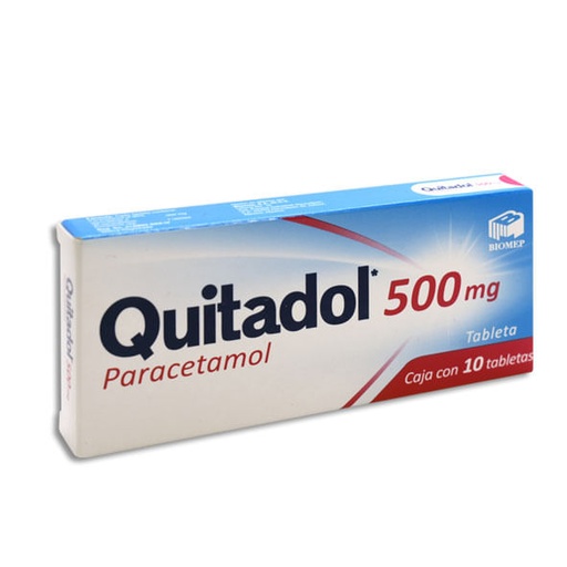 Quitadol 500mg 10 Tab