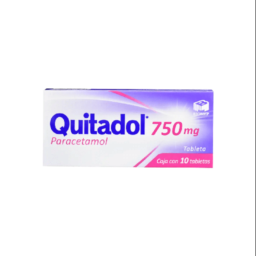 Quitadol 750mg 10 Tab