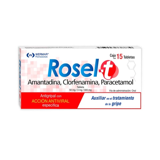 [6/5] Rosel T 50/3/300mg 15 Tab