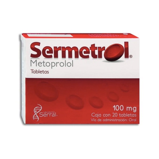 Sermetrol 100mg 20 Tab