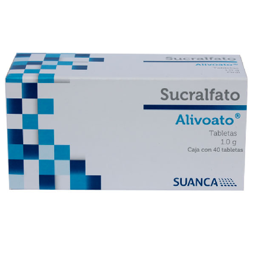 Sucralfato Alivoato 1g 40 Tab