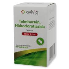Telmisartan/Hidroclorotiazida 80/12.5mg 14 Tab