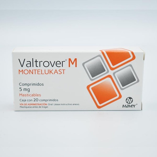 Valtrover M 5mg 20 Tab